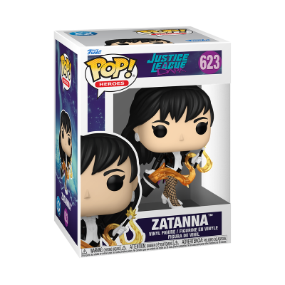 Figura Zatanna POP! Heroes Justice League Dark 623 em caixa de vinil