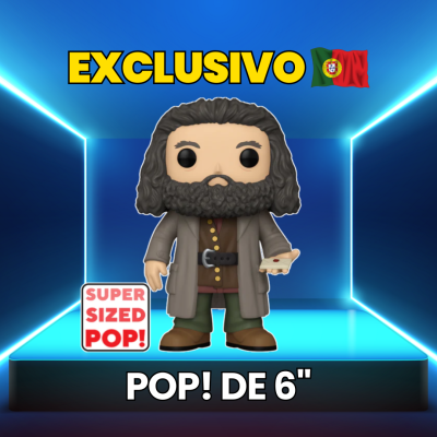 Figura POP! de 6 polegadas com cabelo e barba castanhos e casaco castanho