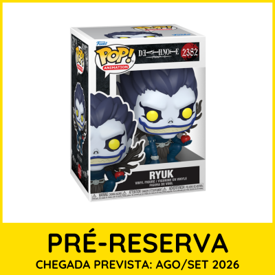 Figura Funko Pop Ryuk Death Note 2382 em caixa