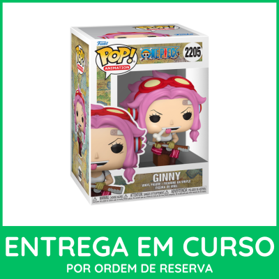 Figura Funko Pop Ginny de One Piece em caixa