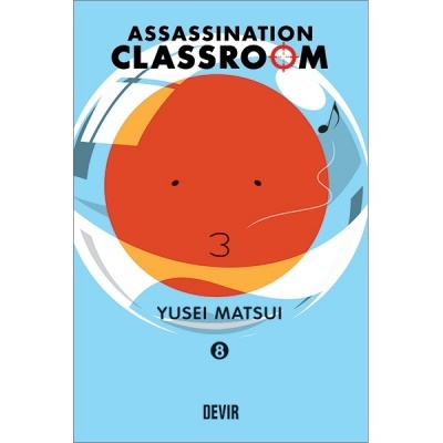 Capa do livro Assassination Classroom Volume 8
