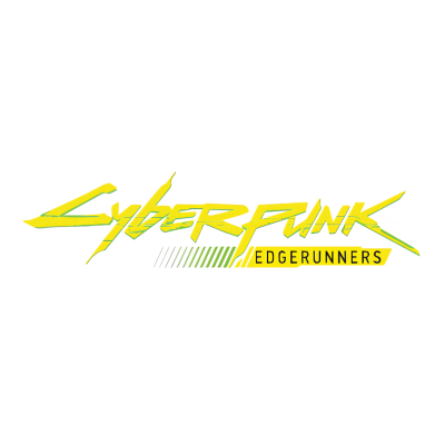 Logótipo Cyberpunk Edgerunners amarelo e verde