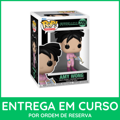 Figura Funko Pop! Amy Wong Futurama na caixa