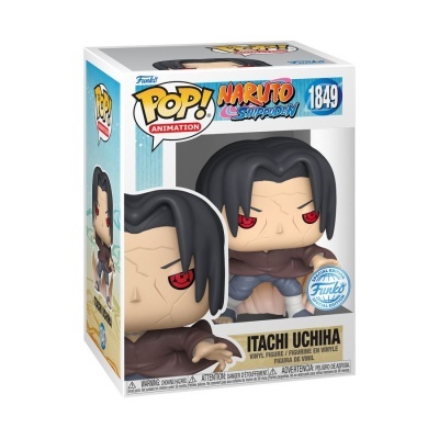 Figura Funko Pop Itachi Uchiha Naruto Shippuden na embalagem