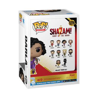 Caixa Funko Pop Darla Shazam! Fury of the Gods n⁰ 1279