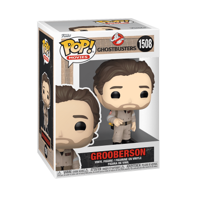 Figura Funko Pop! Grooberson de Ghostbusters em caixa