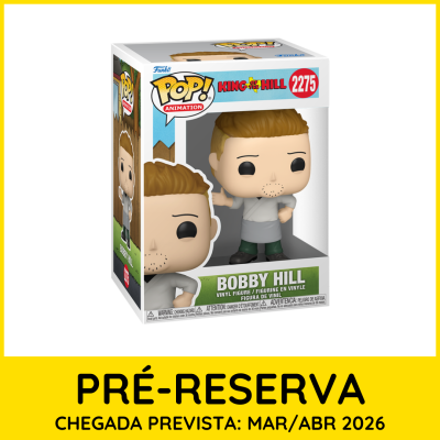 Figura Funko Pop Bobby Hill King of the Hill 2275 em caixa