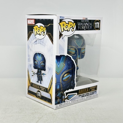 Funko Pop! Aneka Midnight Angel da Marvel Black Panther na caixa