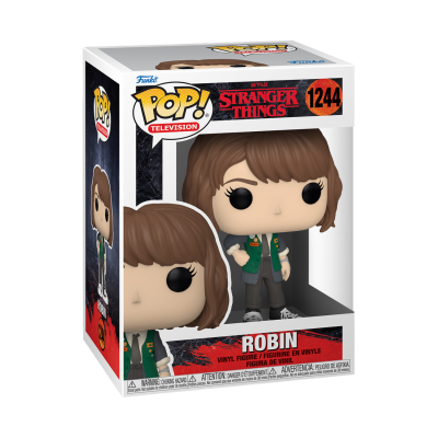 Figura Funko Pop! Robin de Stranger Things na caixa