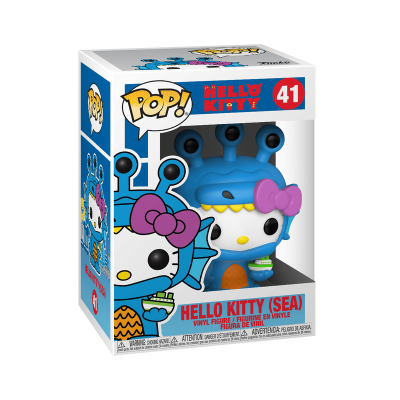 Funko Pop! Hello Kitty (Sea) em caixa colorida