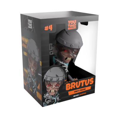 Figura de vinil Brutus da coleção YouTooz num estojo com janela transparente