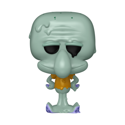 Figura colecionável Funko Pop do personagem Lula Molusco de Bob Esponja