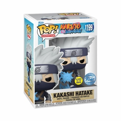 Figura Funko Pop de vinil Kakashi Hatake de Naruto Shippuden na caixa