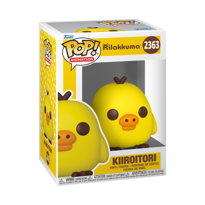 Figura de vinil Funko Pop! Kiiroitori amarela na embalagem