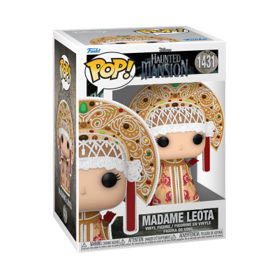 Funko Pop! Madame Leota da Disney Haunted Mansion na caixa