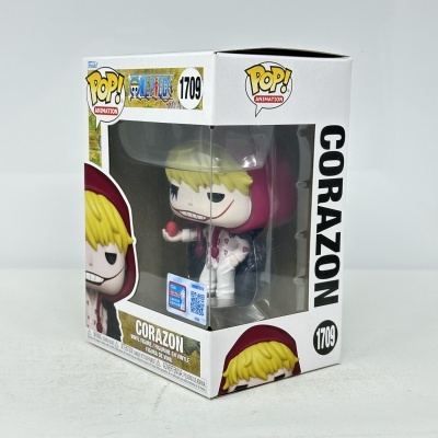 Caixa da figura Funko Pop! Animation Corazon da série One Piece