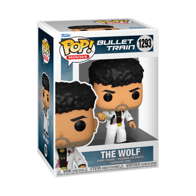 Figura Funko Pop! The Wolf do filme Bullet Train na caixa