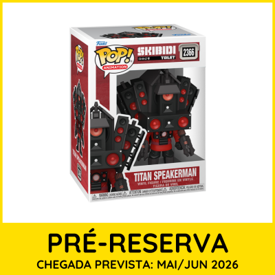Figura de vinil Pop! Animation Skibidi Toilet Titan Speakerman na caixa