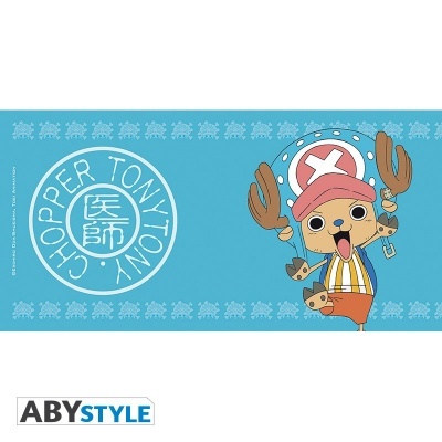 Imagem do personagem Tony Tony Chopper com texto CHOPPER TONY TONY e logotipo ABYSTYLE
