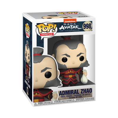 Figura de vinil Admiral Zhao POP! Animation na caixa