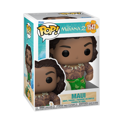 Figura de vinil Maui do filme Moana em embalagem POP!