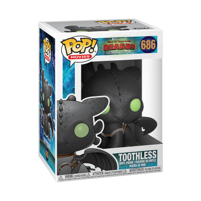 Figura Funko Pop! Toothless do How to Train Your Dragon na caixa original