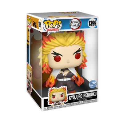 Figura Funko Pop! Kyojuro Rengoku em caixa de embalagem