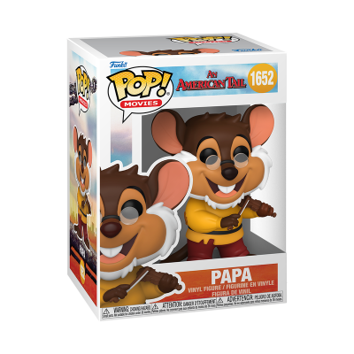 Boneco Funko Pop! An American Tail Papa número 1652 em caixa