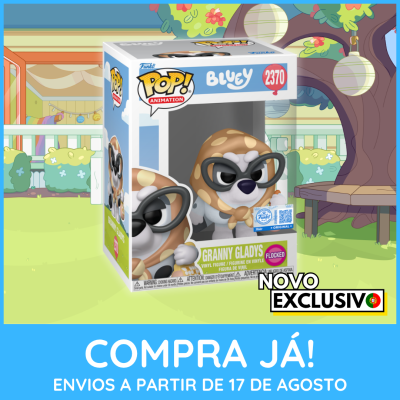 Boneco Funko Pop! Animation Granny Gladys da Bluey em embalagem
