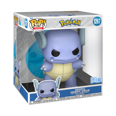 Figura de vinil Funko Pop! Wartortle do Pokémon na caixa