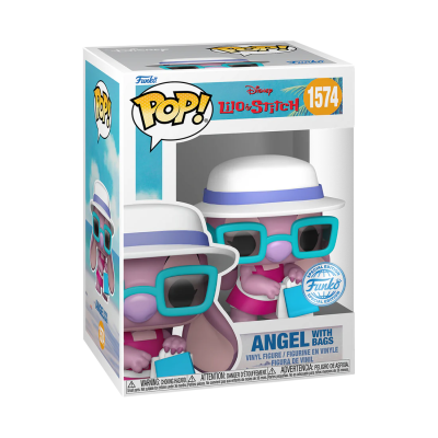 Figura Funko Pop! Angel da Disney Lilo & Stitch em caixa