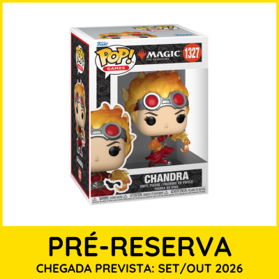 Figura Funko Pop Chandra Magic The Gathering número 1327 na caixa