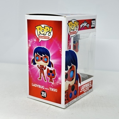 Caixa POP! Animation Ladybug com Tikki, número 359.