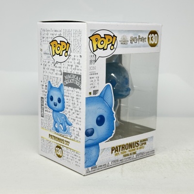 Funko Pop! Patronus Remus Lupin azul em caixa
