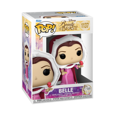Figura Funko Pop! Belle da Disney Beauty and the Beast em embalagem