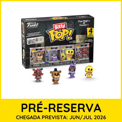Pack miniaturas colecionáveis Funko Bitty Pop! Five Nights at Freddys.