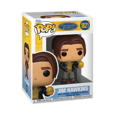 Funko Pop! Jim Hawkins Treasure Planet número 1821 em caixa