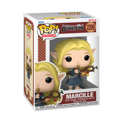 Figura Funko Pop do Marcille da Netflix Dungeon em caixa de vinil