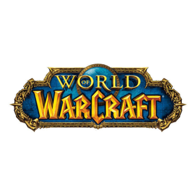 Logótipo World of Warcraft em fundo branco