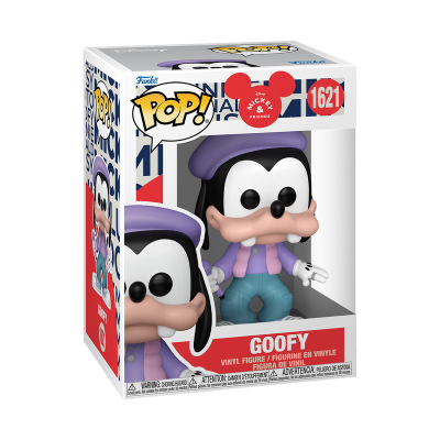 Figura Funko Pop de Pateta em embalagem
