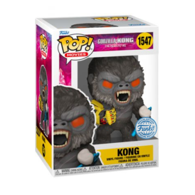 Figura Funko Pop! Kong Godzilla vs. Kong em caixa
