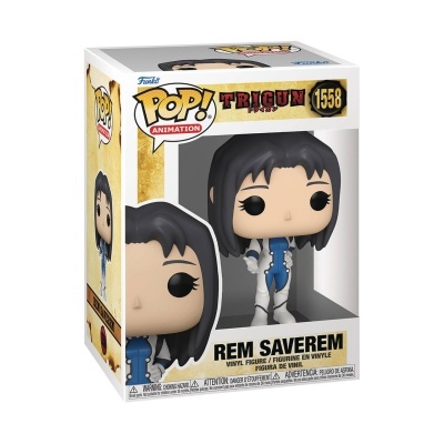 Figura Funko Pop! Rem Saverem Trigun número 1558 embalada
