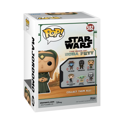 Caixa Funko Pop Star Wars The Book of Boba Fett n.º 582