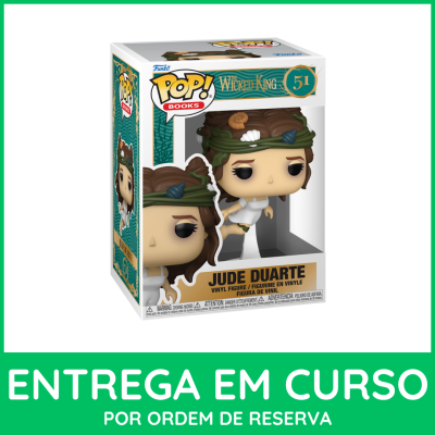 Boneco de vinil Funko Pop Jude Duarte na caixa