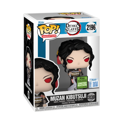 Figura Funko Pop Muzan Kibutsuji Demon Slayer edição limitada