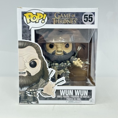 Figura Funko Pop! Wun Wun Game of Thrones na caixa.