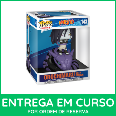 Figura Funko Pop! Rides Orochimaru com Manda na caixa