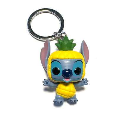 Chaveiro Funko Pop Stitch com fantasia de ananás