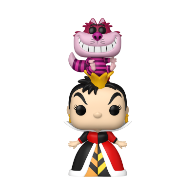 Figura Funko Pop da Rainha de Copas com o Gato Cheshire em vinil