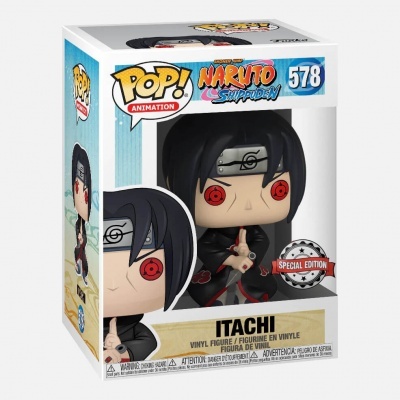 Figura Funko Pop! Itachi da Naruto Shippuden na caixa